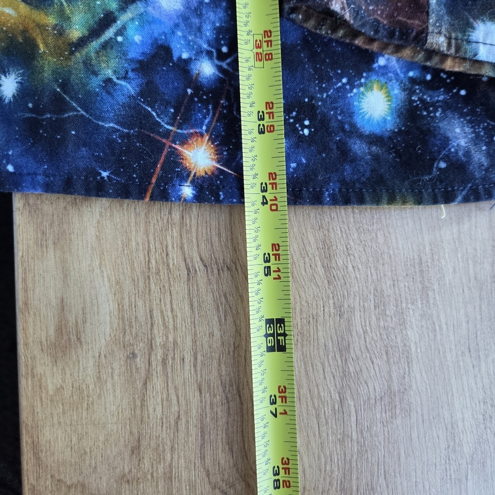 Modcloth Galaxy Universe 100% Cotton Skater Sleeveless Dress Size Small - Picture 9 of 9